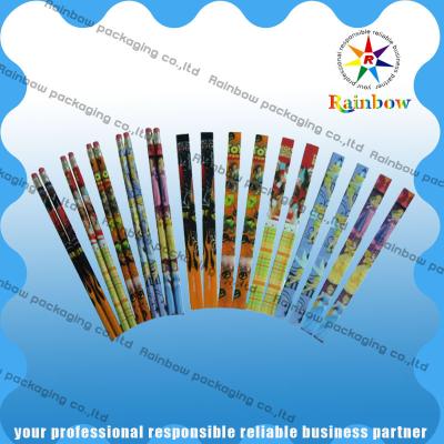 China PVC / PET Shrink Wrap Sleeves With Customized Printing For Pen / Pencil for sale