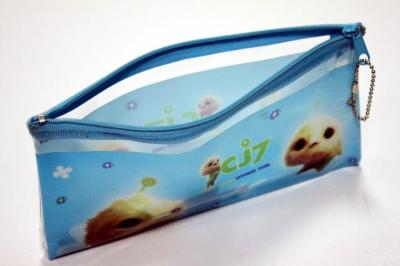China Eco-friendly Plastic Pouches Packaging , Customized Logo Artwork Pencil Packaging for sale