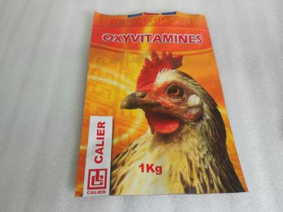 China Aceite-Resistencia del bolso del alimento para animales impermeable del ANIMAL DOMÉSTICO/del AL/PE para el pollo en venta