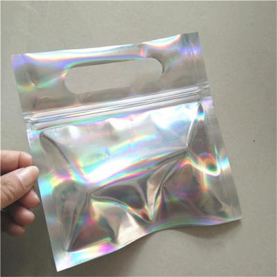 Cina Delle caramelle del commestibile del supporto stampa olografica gommosa dei sacchetti CYMK Digital su con il foro in vendita
