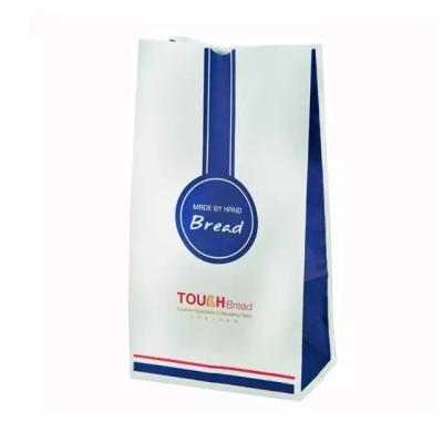 China Oil Proof Paper Bread Packaging Bags Gravure / Offset Printing for sale