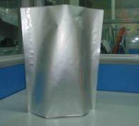 China Glossy Plain Silver Stand UP Foil Pouch Packaging k for Food Packaging for sale