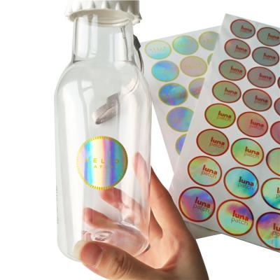 China A luva do psiquiatra da garrafa/frasco etiqueta em volta da etiqueta holográfica do holograma do laser 3d à venda