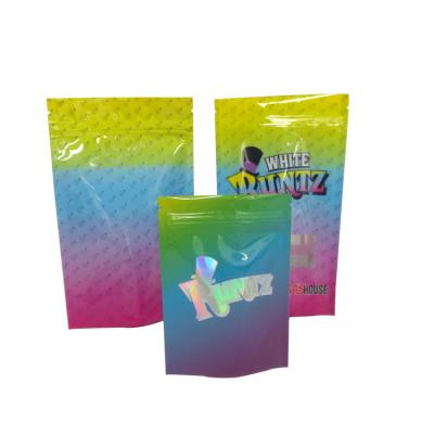 China Smell Proof Zip Lock Snack Packaging Bags , Laminated Custom Printed Snack Bags for sale