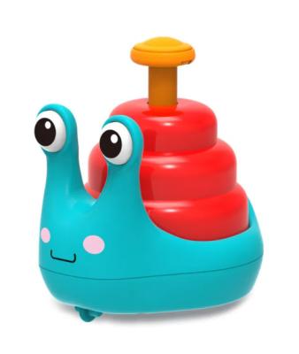China Wholesale Mini Snail Car Toys Hand Pressed Cartoon Snail Children Toys Party Supplies Interactive Toys for sale