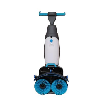 China 2 Brush High Efficiency Floor Scrubber Dryer Machine With Long Operating Time for sale