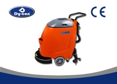 China Hand Push Compact Floor Scrubber Machine , Automatic Floor Mopping Machine for sale