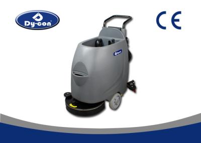 China Huge Tank Manual Electric Floor Brush Scrubber Dryer Machine Unique Compact Design for sale