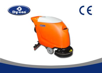 China 550W Suction Motor Hand Held Floor Scrubber Machine Linetex Rubble Blade for sale