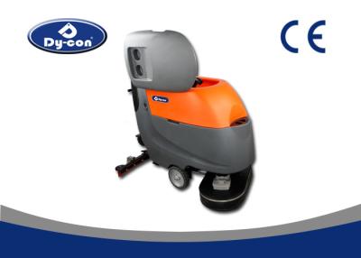 China 13 Inch Brush Hardwood Floor Cleaner Machine Easy Cleaning Orange / Gray for sale