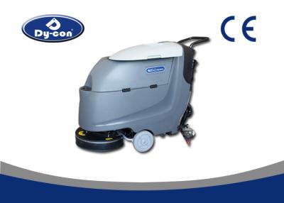 China Dycon Battery Powered Floor Scrubber , 510MM Malish Brush Floor Washing Equipment for sale