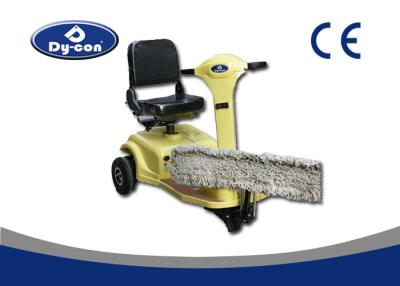 China Cordless Electric Dust Cart Floor Scooter Cleaner Machine Controllable Speed for sale