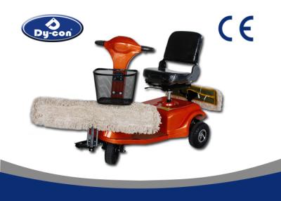 China Spring Pressure Floor Dustcart Scooter Machine 24V 40AH Battery Operated for sale