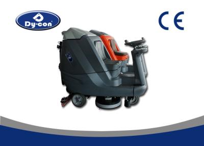 China 20 Inch Brush Ride On Floor Scrubber Dryer Machine 150 Litre Solution Tank for sale