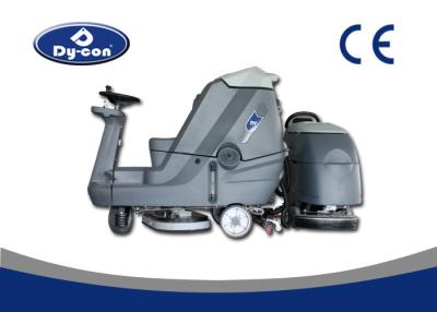 China Protect Environment Ride On Floor Scrubber Dryer , Granite Floor Cleaning Machine for sale