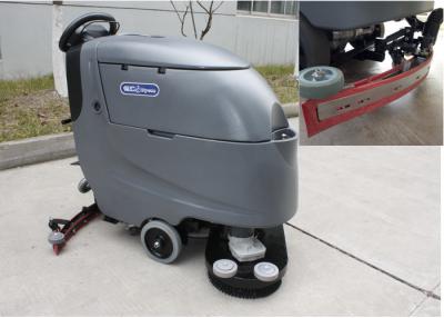 China Different Color Auto Floor Scrubbing Machines Battery Powered Ametek Suction Motor for sale