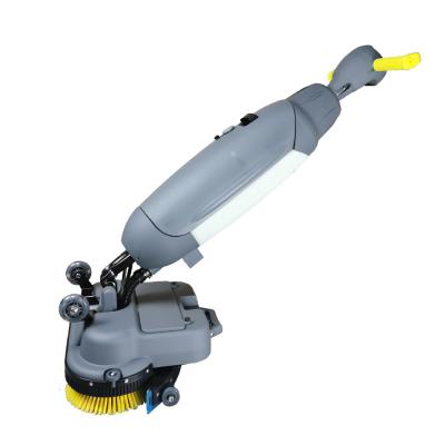 China Multi Function Double Disc Floor Cleaning Machine Tile Mini Hand Portable Floor Scrubber for sale