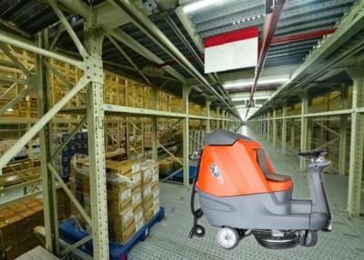 China Big Shape Battery Powered Floor Scrubber Dryer Machine To Clean Larger Warehouse Or Shopping Mall for sale