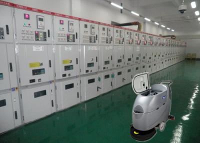China Kompakte Boden-Wäscher-Trockner-Maschine, die hinten auf Electric Company drängt zu verkaufen