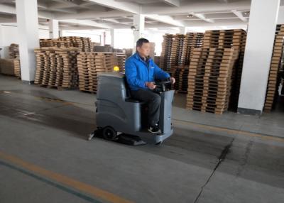 China Food Court Ride On Floor Scrubber Dryer Mini Driving Type With Warning Light for sale