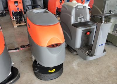 China Dycon Hand Push Battery Powered Floor Scrubber With Two Cup Seat For Factory for sale