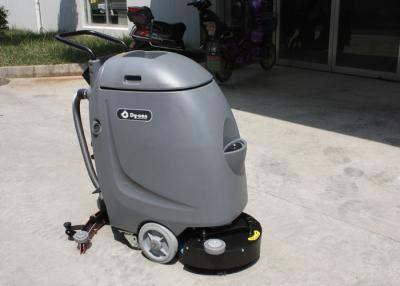 China Small Hand Push Cleaner Compact Floor Scrubber Machine With 20m Electrical Wire for sale