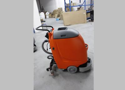 China Semi - Automatic Washer Scrubber Dryer Machines With Anti - Skid Big Wheel for sale