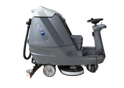 China Airport Floor Scrubber Dryer Machine , Advance Battery Operated Ride On Floor Sweeper for sale