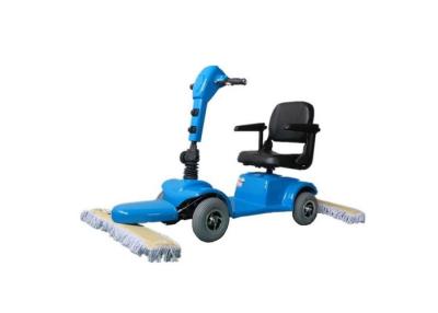 China High Speed Dust Cart Scooter For Shopping Mall Hard Floor Routine Maintenance for sale