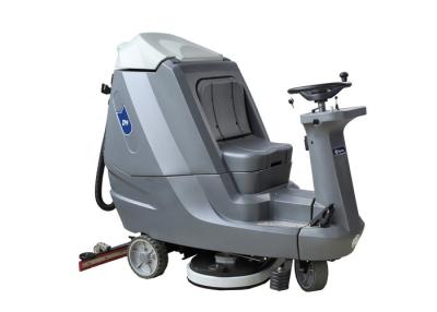 China Warehouses Ride On Auto Scrubber , Wet Floor Cleaner Machine 180L Tank for sale