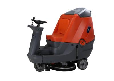 China Double Brush Ride On Floor Sweeper , Ride On Floor Cleaning Machines for sale