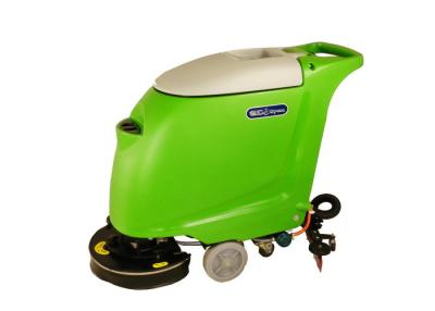 China Simple Interface Battery Powered Floor Scrubber For Epoxy Resin Floor for sale