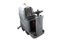 Dycon Small Electric Floor Scrubber Walk Behind Sweeper Scrubber With Big  Mouth Recovery Tank