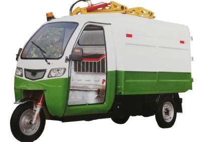 China Hydraulic Control Electric Garbage Vehicle With Good Safety Performance for sale