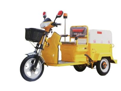 China vehículo eléctrico amarillo de la basura 48V para el transporte estrecho de las calles en venta