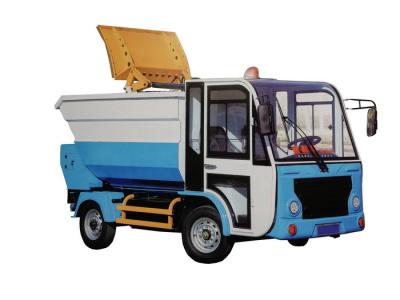 Chine Camion à ordures électrique de voiture à quatre roues/grande capacité de camions de rebut électriques à vendre