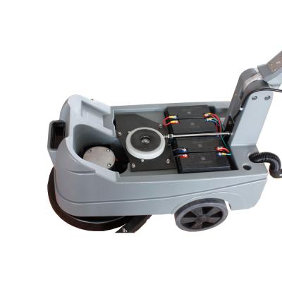 China Walk Behind Battery Type 17 Inch Floor Cleaning Machine for sale