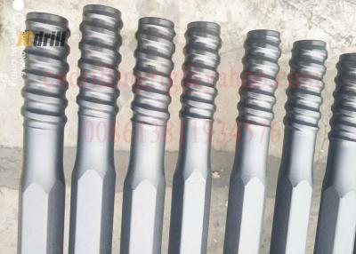 China Threaded Rock Drill Rods , T45 Drill Extension Rod For Bench Drilling for sale