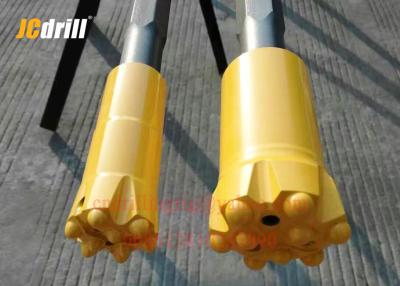 China Steel Rock Drill Bits Diameter 64 - 89mm , T38 Threaded Button Drill Bit for sale