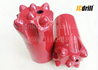 China Tapered Tungsten Carbide Button Rock Drill Bits For Small Hole Drilling 12 Degree for sale