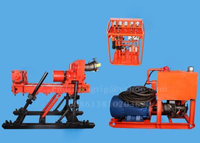 China 350m Fully Hydraulic Underground Drill Rigs , Diamond Core Drilling Rig JKD4000S for sale