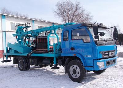 China Light Truck Mounted Water Well Drilling Rig , Water Well Borehole Drilling Equipment for sale