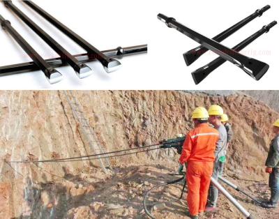 Chine Performance intégrale en acier d'aciers de perceuse de Rods de perceuse de roche d'exploitation de la carrière D34 haute à vendre
