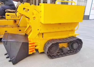 China Small Crawler Mucker Machine Underground Mining High Working Efficiency for sale
