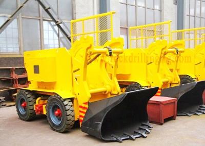 China Underground Mining Wheeled Rock Loader Electric Type Compact Structure for sale