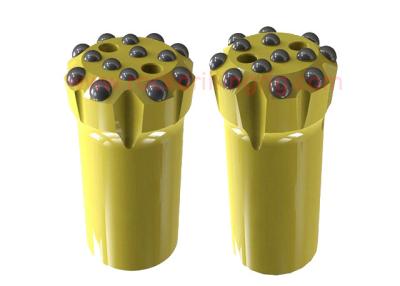 China T38 R38 Thread Hard Rock Rock Hammer Drill Bits / Bench Drilling Carbide Insert Button Bit for sale