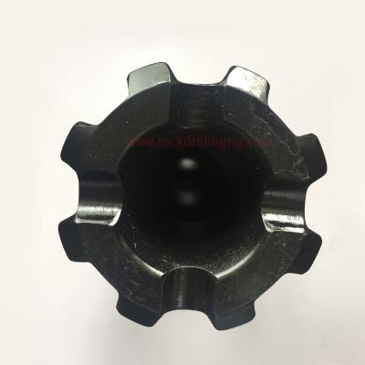 China RC Reverse Circulation DTH Drilling Tools / RE545 Hammer Bits Black Color for sale