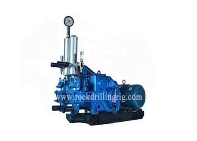 China Multifunctional Small Mobile Mud Pump Suck Mud With Long Life Service Blue Color for sale