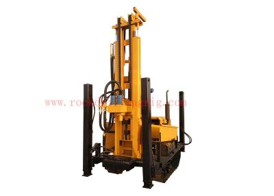 China Diesel Engine Mobile Borehole Drilling Machine Hydraulic Borehole Drilling Machine for sale