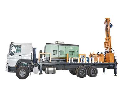 China Kaishan Air Compressor Yuchai Diesel Engine Water Drilling Rig Truck for sale